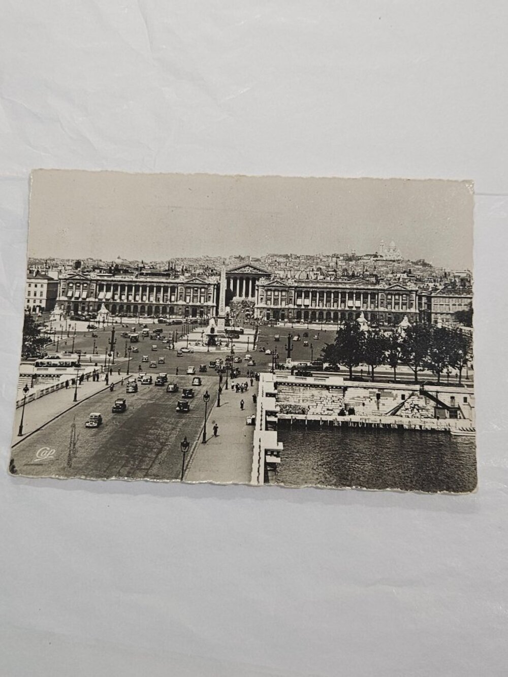 Place de la Concorde in Paris Postcard